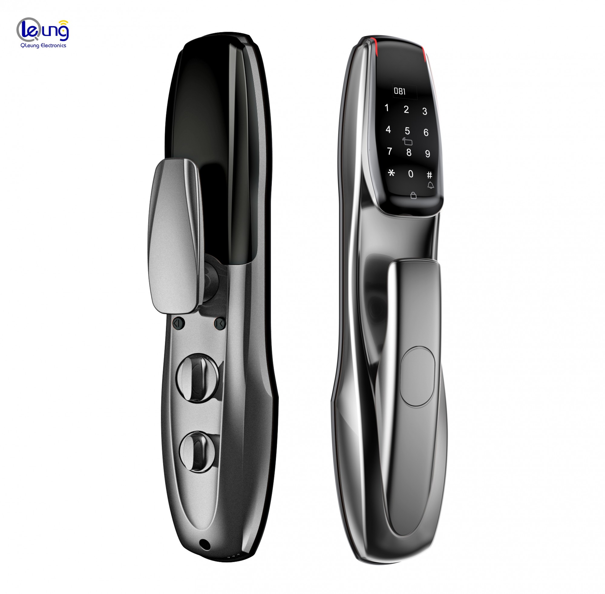 

Умный замок Qleung S916-2 Dark Grey