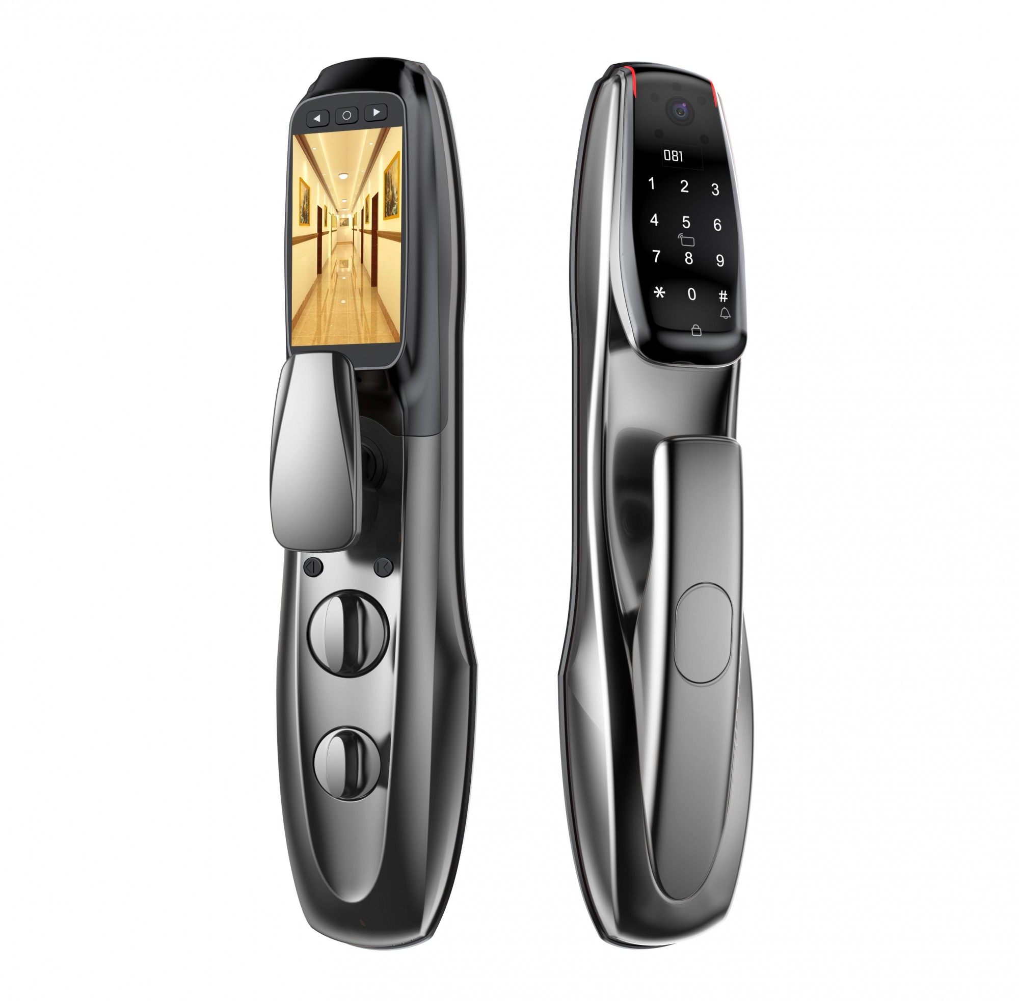 

Умный замок Qleung S916-2 MAX Dark Grey