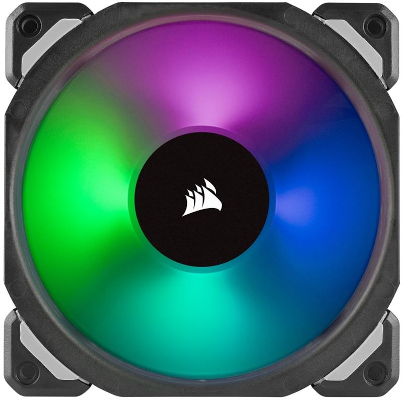 

Вентилятор Corsair ML120 Pro RGB (CO-9050075-WW), 120x120x25мм, 4-pin, черный