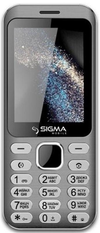 

Мобильный телефон Sigma mobile X-style 33 Steel Dual Sim Grey_бн
