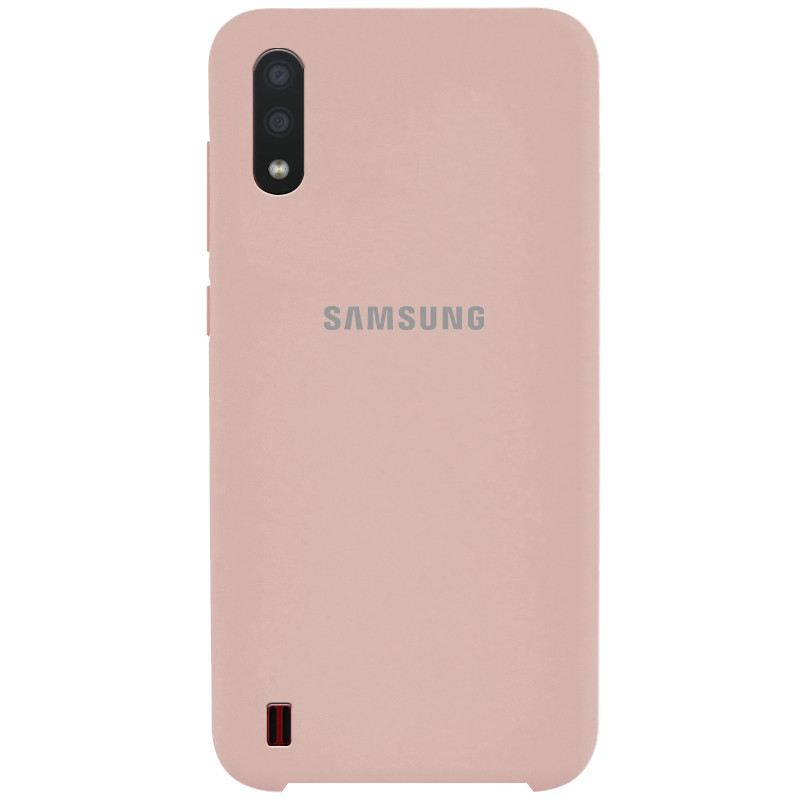 

Чехол Epik Silicone case для Samsung Galaxy A01 Pink Sand