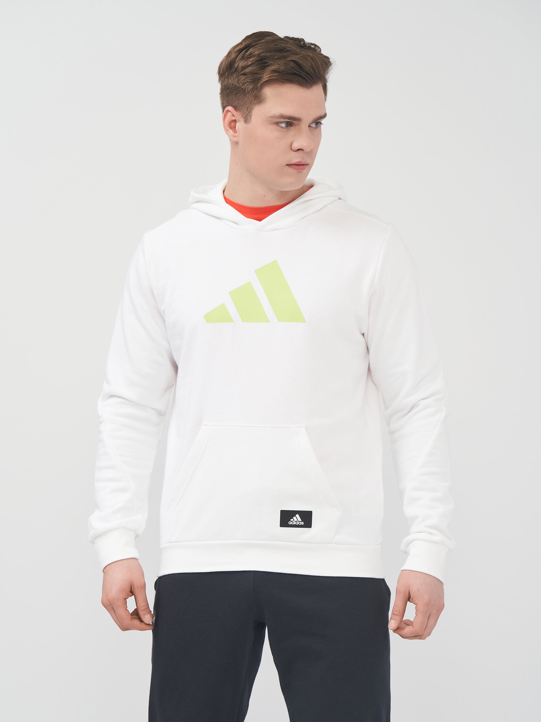 

Худи Adidas M Fi 3Bar Oh HA1413  White, Худи Adidas M Fi 3Bar Oh HA1413 S White