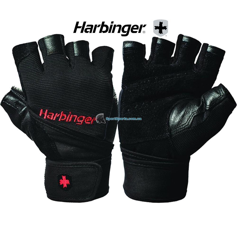 

Перчатки для фитнеса и бодибилдинга HARBINGER Men's 1140-2016 Pro WristWrap Vented
