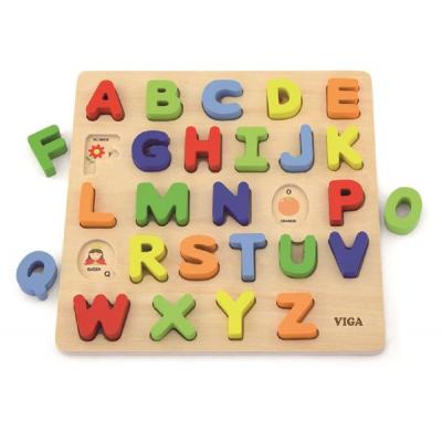 

Развивающая игрушка Viga Toys Алфавит: слово на букву (50124)