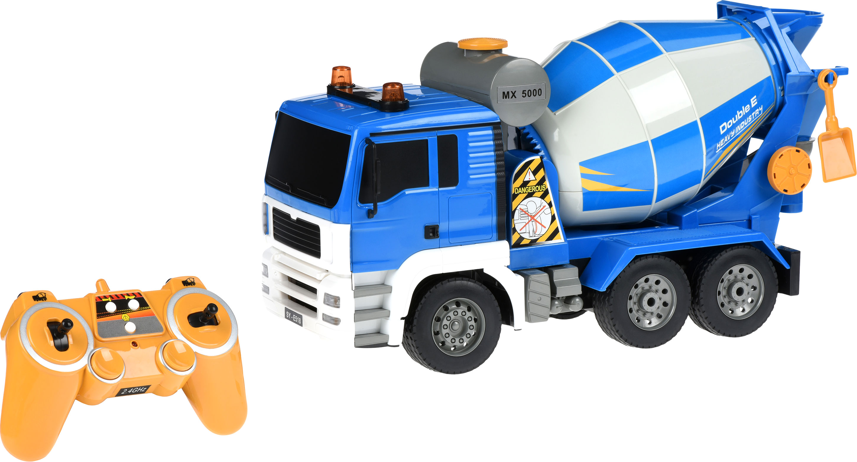 

Машинка на радиоуправлении Same Toy Бетономешалка Синяя 1:20 (E518-003)