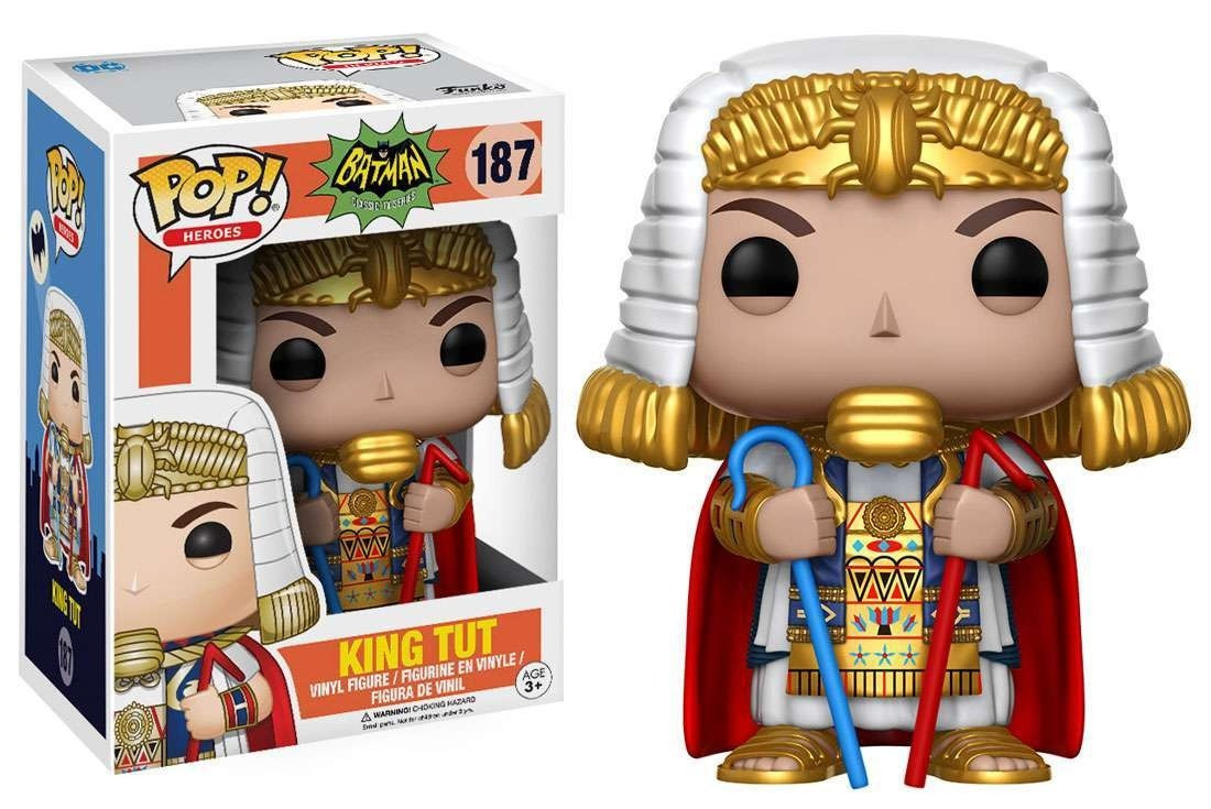 

Фигурка Funko Pop Фанко Поп МакЭлрой Тутанхамон King Tut сериал Batman 66 King Tut Бэтман 66 DCB KT187 (CZ00DCB KT187)