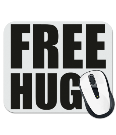 

Коврик для мыши Free hugs