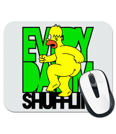 

Коврик для мыши LMFAO - Homer Shufflin