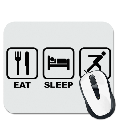 

Коврик для мыши Eat sleep skate