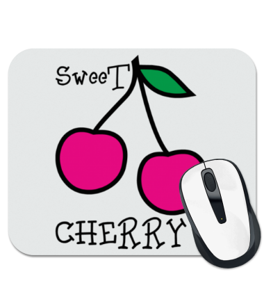 

Коврик для мыши Sweet cherry
