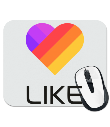 

Коврик для мыши Likee mobile app