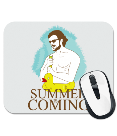 

Коврик для мыши Summer is coming 1