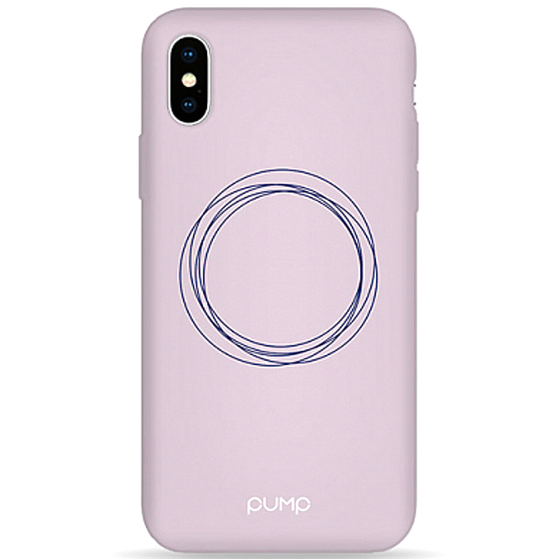 

Чехол Pump Silicone Minimalistic для Apple iPhone X / XS (5.8") Circles on Light Без бренда