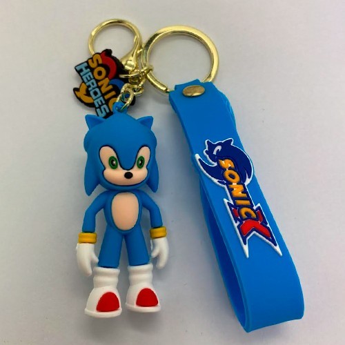 

Брелок Соник Sonic Keychain синий