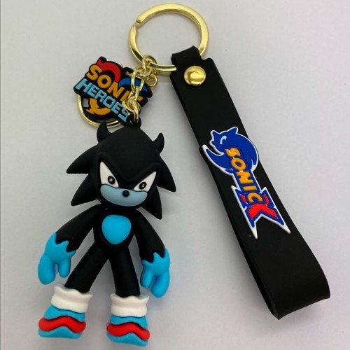 

Брелок Соник Sonic Keychain черный