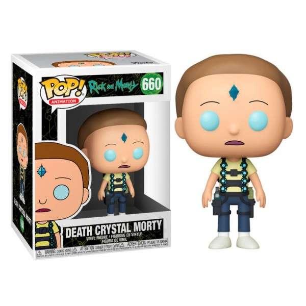 

Фигурка Funko Pop Фанко Поп Рик и Морти Морти с кристаллом смерти Cristal Morty 10 см RM CM 660 (CZ00RM CM 660)