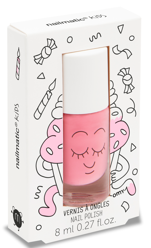 

Детский лак для ногтей Nailmatic Pink/Розовый 8 мл (102COOKIEF)