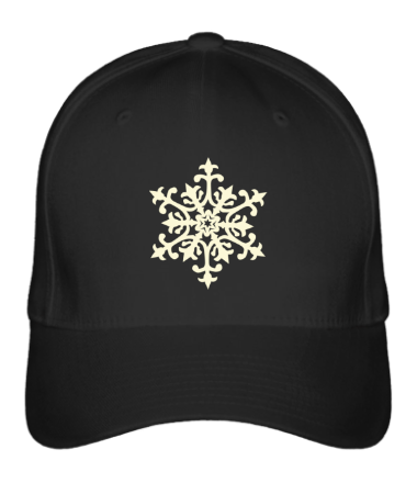 

Бейсболка (кепка) Узорная снежинка (свет) Черный