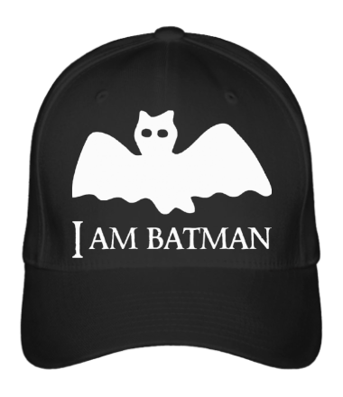 

Бейсболка (кепка) I am Batman Черный