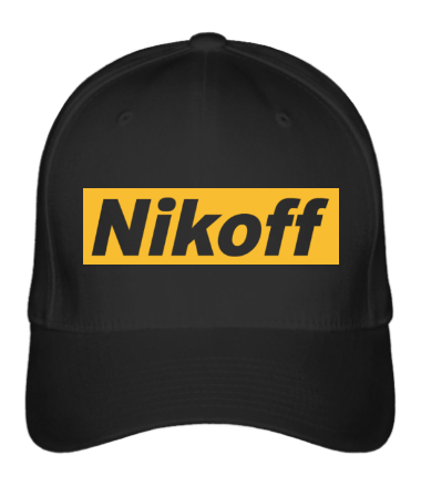 

Бейсболка (кепка) Nikoff Черный