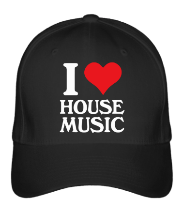 

Бейсболка (кепка) I Love Music 2 Черный