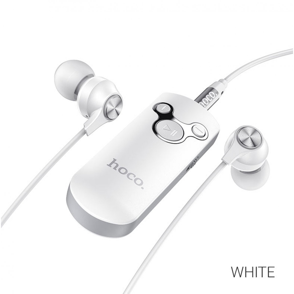 

Наушники Bluetooth Hoco E52 Euphony с беспроводным аудио ресивером white