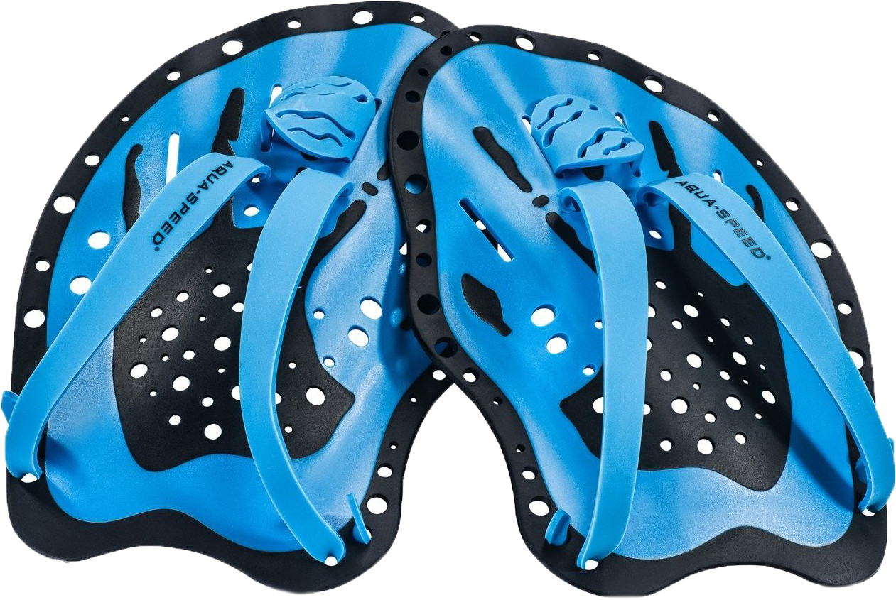 

Лопатки для плавания Aqua Speed SWIM PADDLE 6971 (148-01) Уни M 19х13.5 см Синие (5908217669711)