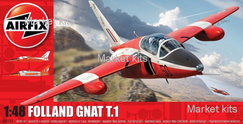 

Истребитель Folland Gnat T.1 1:48 Airfix (AIR05123)