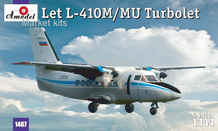 

Самолет Let L-410 «Turbolet» 1:144 AMODEL (AMO1467)