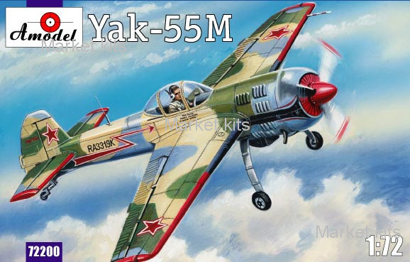 

Yak-55M Пилотажный самолёт 1:72 AMODEL (AMO72200)