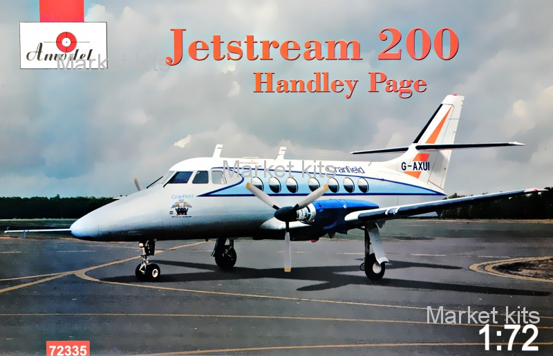 

Пассажирский самолет Jetstream 200 "Handley Page" 1:72 AMODEL (AMO72335)