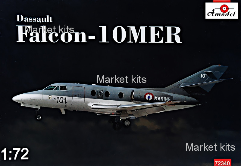 

Самолет Dassault Falcon-10MER 1:72 AMODEL (AMO72340)