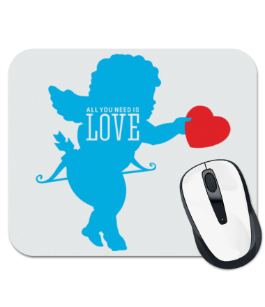 

Коврик для мыши All you need is love