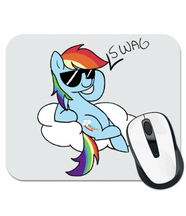 

Коврик для мыши Rainbow Dash