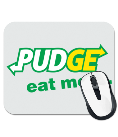 

Коврик для мыши Pudge - Eat Meat