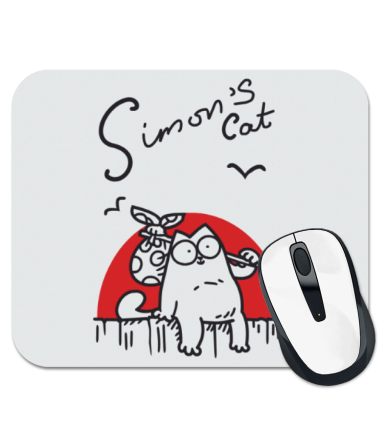 

Коврик для мыши Simon's Cat 10