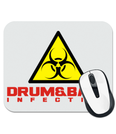 

Коврик для мыши Drum&Bass Infection
