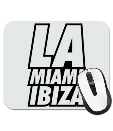 

Коврик для мыши LA Miami Ibiza