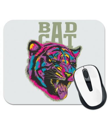 

Коврик для мыши Bad cat