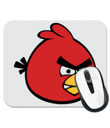 

Коврик для мыши Красная птица Angry bird