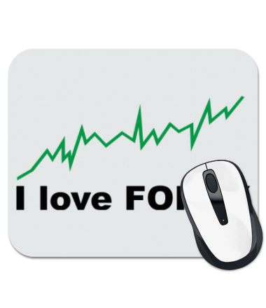 

Коврик для мыши I love Forex