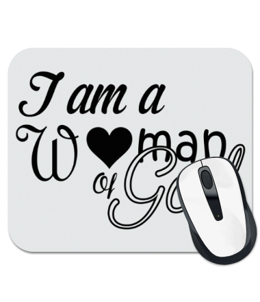 

Коврик для мыши A Woman Of God