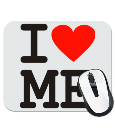 

Коврик для мыши I love Me