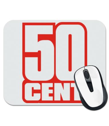 

Коврик для мыши 50 cent 1