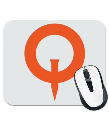 

Коврик для мыши Quake (logo)