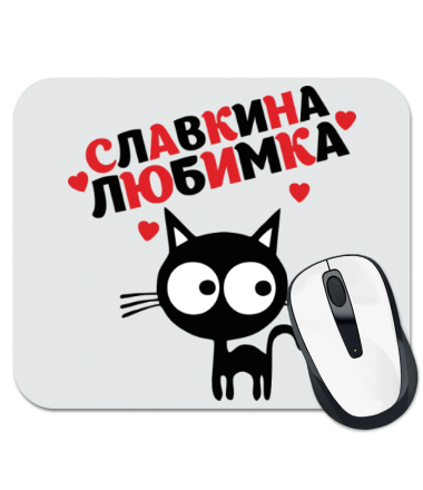 

Коврик для мыши Славкина любимка