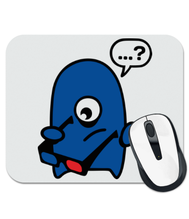 

Коврик для мыши Циклоп с очками