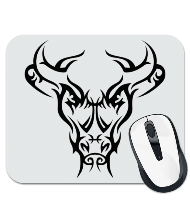 

Коврик для мыши Тату бык