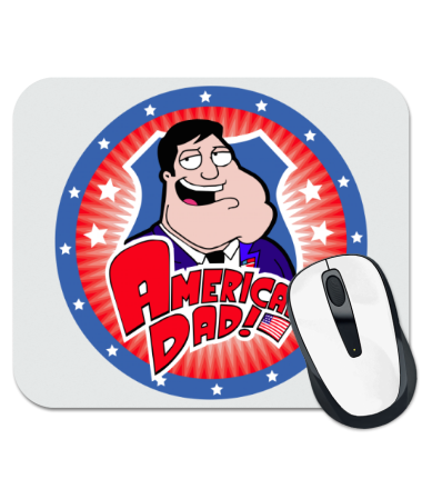 

Коврик для мыши American Dad 1