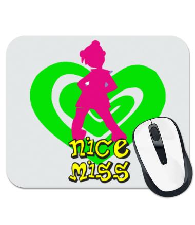 

Коврик для мыши Nice Miss